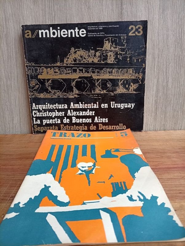 Publicaciones "Ambiente" y "Trazo" de CEPA (1980)