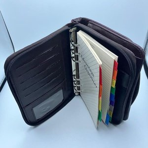 Lote de Carteras Marrones con Agenda "Advantage Organizer" - imagen 3