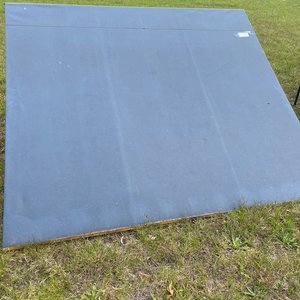 Estructura de Hierro con Lona Azul para Exterior - imagen 2
