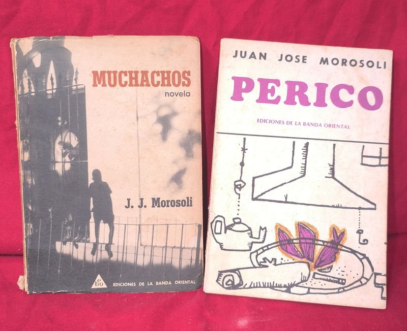 Libros "Muchachos" y "Perico" de J. J. Morosoli - Ediciones de la Banda Oriental