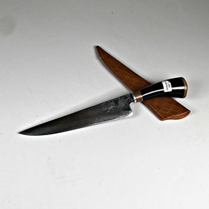 Cuchillo de Acero con Cabo y Vaina, Hoja de 22 cm - imagen 2