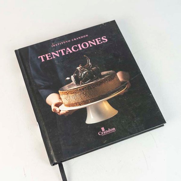 Libro de Cocina "Tentaciones" del Instituto Crandon Tapa Dura - imagen 1