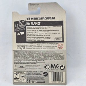 Hot Wheels '68 Mercury Cougar Negro con Llama - imagen 3
