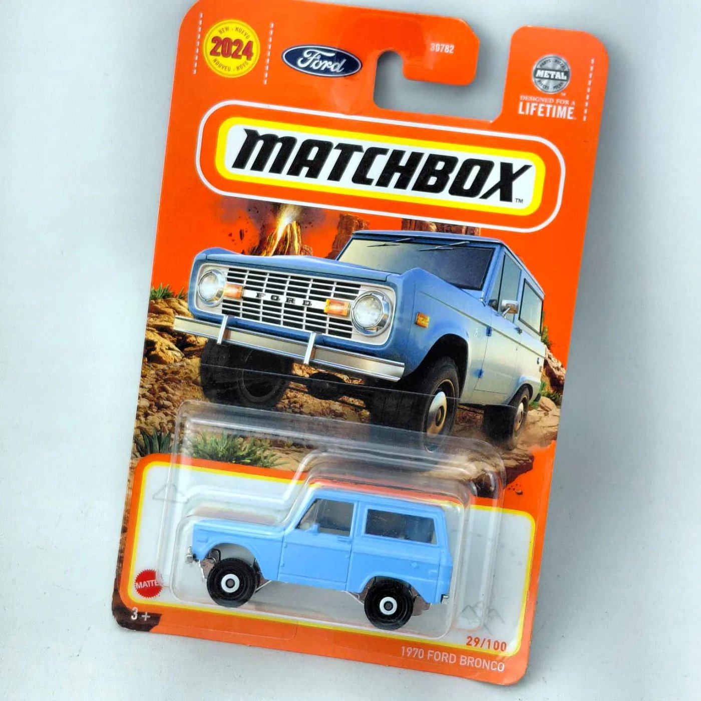 Coche de juguete Matchbox Ford Bronco 1970