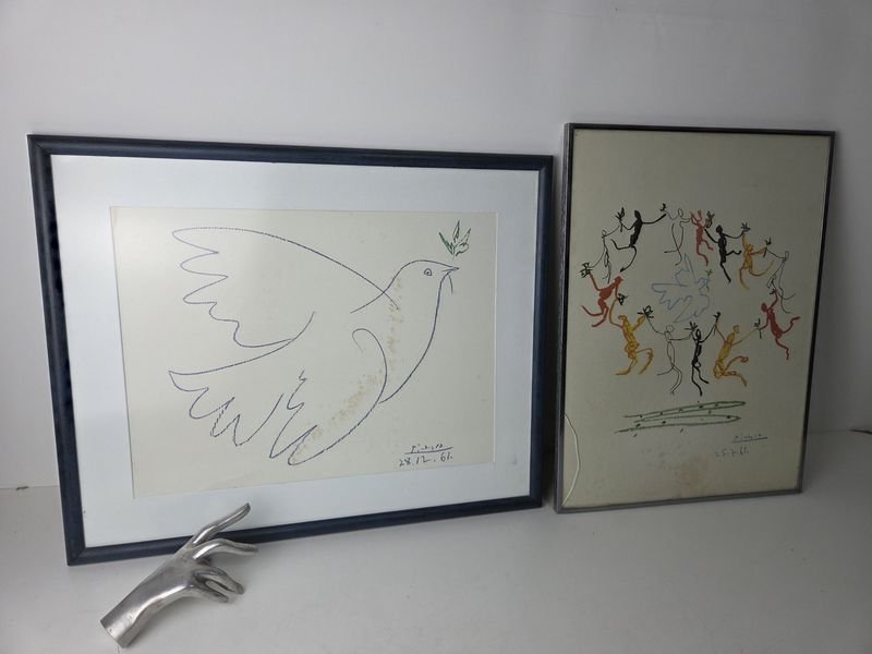 Lote anterior: Dos obras de arte por la paz de Pablo Picasso