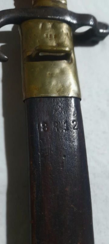 Armas antiguas de colección: Bayoneta Yatagan modelo 1866 y Fusil Chassepot 1866 y Máuser 1871 - imagen 6