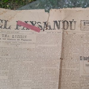 Lote anterior: Periódico El Paysandú, Edición del 28 de Agosto de 1917