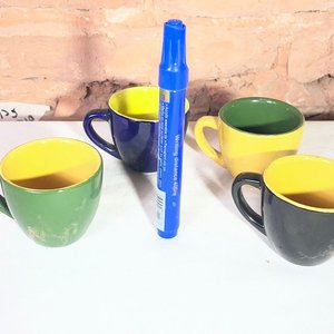 Juego de 4 Tazas de Cerámica para Café - imagen 5