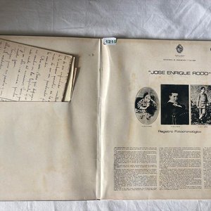 Disco de Vinilo "Cantos de la Patria Vol. 7" con José Enrique Rodó - imagen 2
