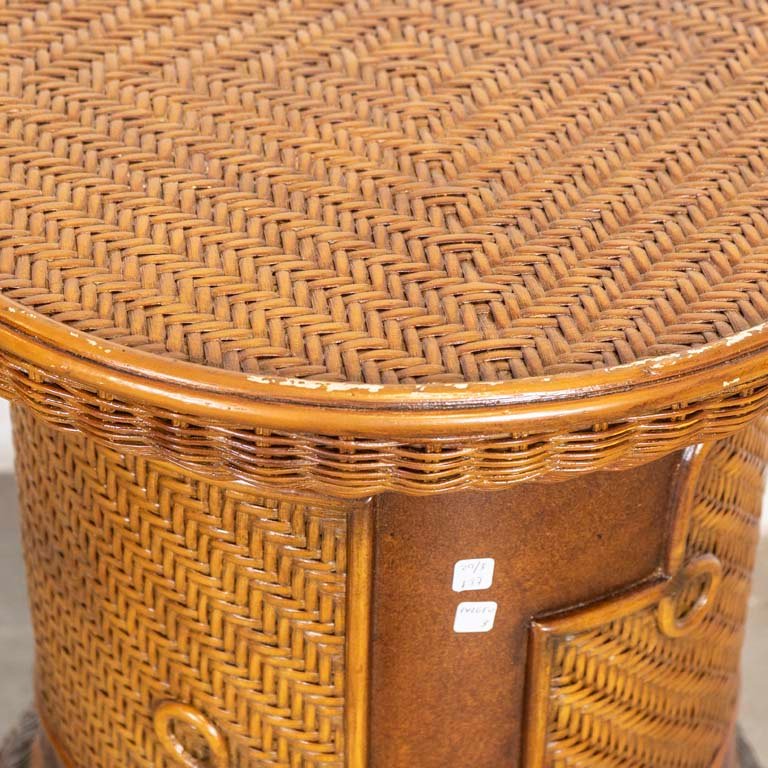 Base para mesa de mimbre con detalles - imagen 2