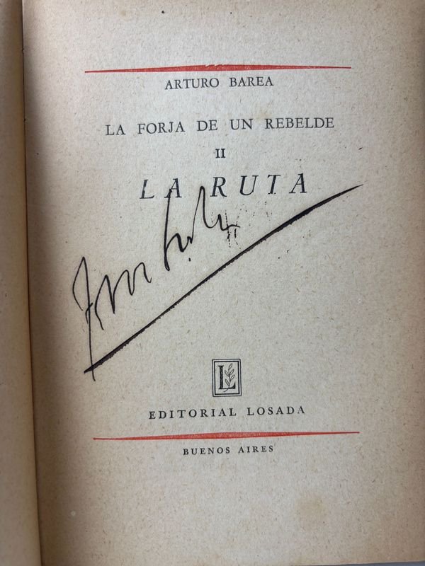 La Trilogía Autobiográfica de Arturo Barea, Edición 1951 - imagen 3