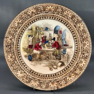 Lote anterior: Plato Decorativo Inglés Royal Doulton con Escena de Taberna