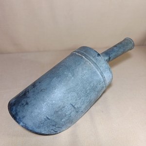 Cuchara Granelera Galvanizada Antigua - imagen 4