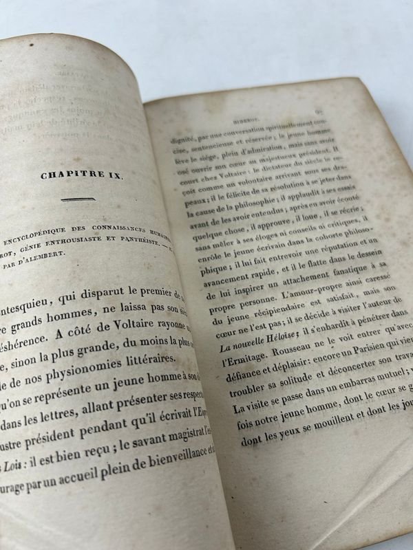 Libro Lerminier "Influencia de la filosofía" París 1833 - imagen 3