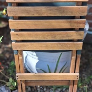 Silla Playera Plegable de Madera y Lona Resistente - imagen 3