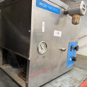 Cremera Profesional "Profi Mat 2000" Acero Inoxidable - imagen 2