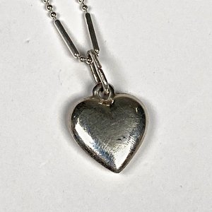 Cadena de Plata Fina con Dije de Corazón - imagen 3