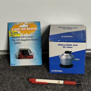 Regulador de Gas Krain 30 mbar y Alarma de Apagado - imagen 1