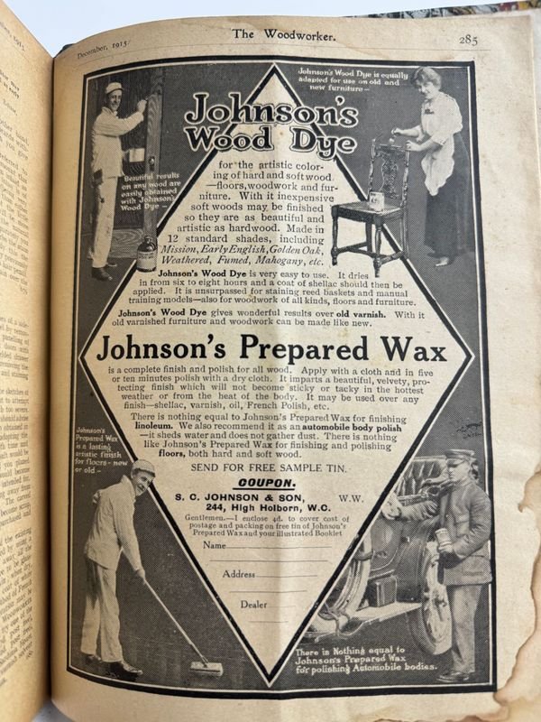 Libro técnico sobre carpintería: The Woodworker, enero–diciembre de 1915 - imagen 6