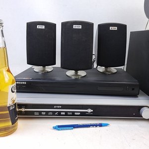 Home Theater 5.1 X-View con Reproductor DVD Samsung y X-View - imagen 3