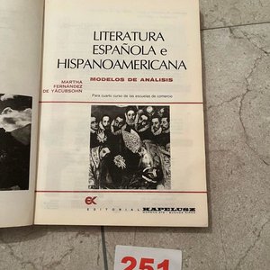Literatura Española e Hispanoamericana: Modelos de Análisis por Martha Fernández de Yacubsohn - imagen 2