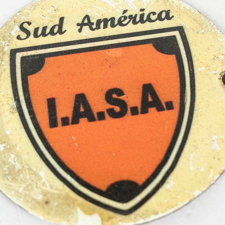 Escudo de Sud América de chapa litografiada - imagen 2
