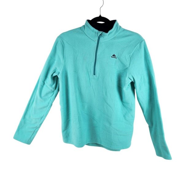 Campera Polar Turquesa Niña Talle 14-15 Años Quechua - imagen 1