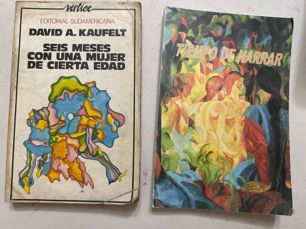 Libro "Tiempo de Narrar" y "Seis Meses con una Mujer de Cierta Edad" de David A. Kaufert - imagen 1