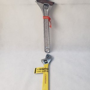 Lote anterior: Juego de 2 llaves ajustables de 8 y 12 pulgadas