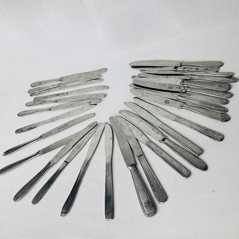 28 cuchillos de acero inoxidable de alta calidad - imagen 2