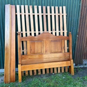 Respaldo de Cama de Madera para 2 Plazas - imagen 3