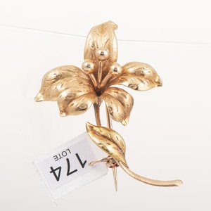 Lote anterior: Prendedor de Oro 18k con Diseño Floral