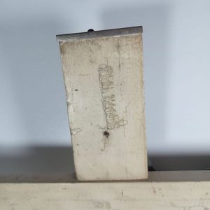 Dos Crucifijos Religiosos en Madera y Metal, 35cm - imagen 4