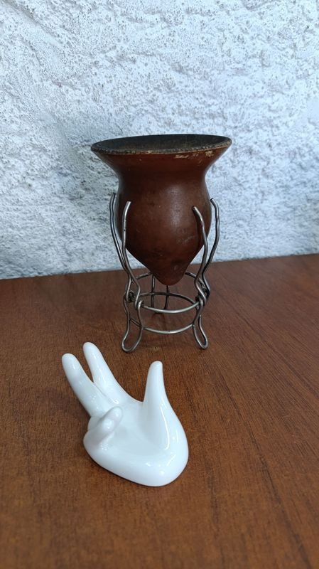 Mate con soporte y cerámica - imagen 3