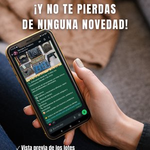 Lote siguiente: Canal de WhatsApp para Remates: Novedades y Subastas