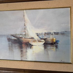 Par de Cuadros Decorativos de Paisajes Marítimos - imagen 7