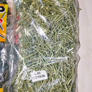 1000 Tornillos y 1000 Tacos de Fijación IV Plast 6mm - imagen 2