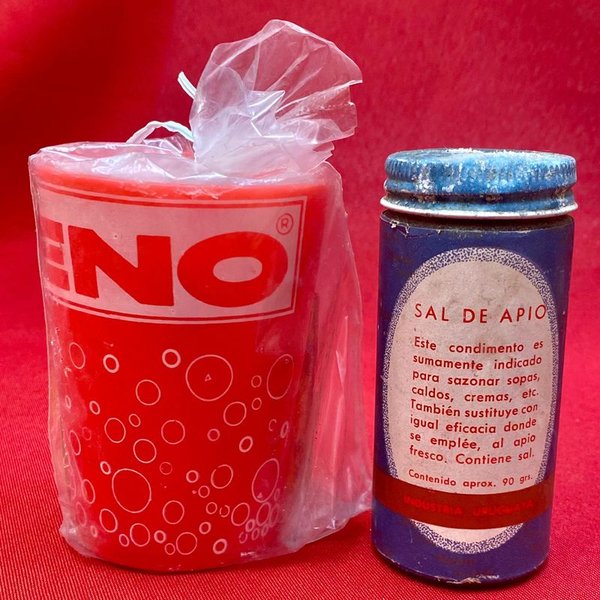Coleccionables Vintage de Sal y Vaso Publicitario - imagen 3