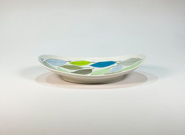 Centro de Porcelana Alemana Thomas, Diseño Hojas Multicolores - imagen 1