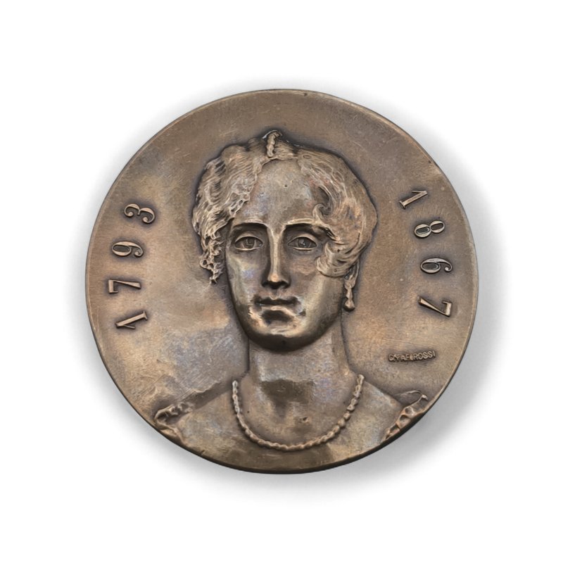Lote anterior: Medalla de Carmen Quintanilla De Alvear, 1910
