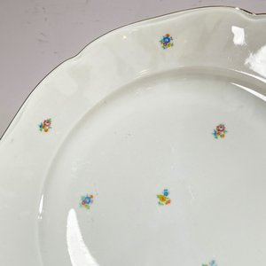 Juego de Loza Checoslovaca con Decorado Floral: 2 Fuentes y 17 Platos - imagen 2