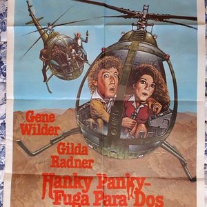 Lote anterior: Poster Original Cine "Hanky Panky - Fuga Para Dos" (1982) Gene Wilder