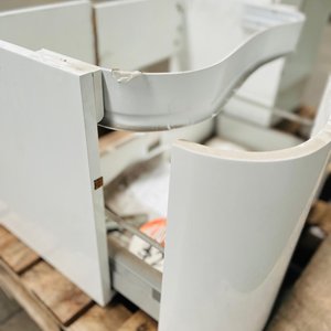 Mueble de Baño Blanco con Botiquín y Espejo - imagen 3