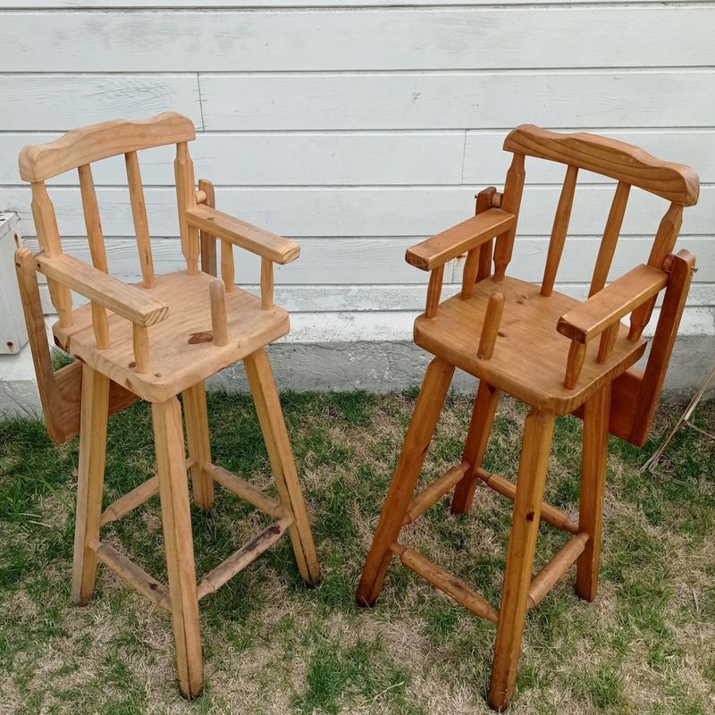 Sillas de madera para niños con faltantes - imagen 4