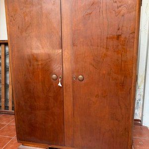 Ropero Americano de Madera Década de 1960 - imagen 2