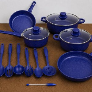 Lote anterior: Juego de Batería de Cocina Esmaltada Azul 7 Piezas con Tapas de Vidrio
