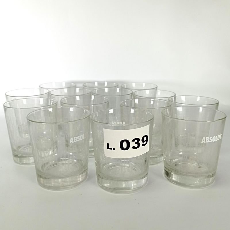 Lote anterior: Vasos de cristal transparente tallados al ácido