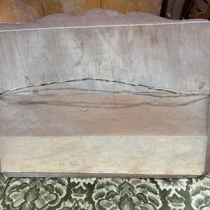 Espejo Antiguo Biselado con Marco de Madera - imagen 3