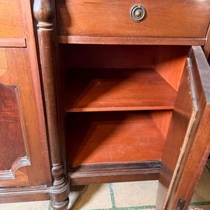 Aparador Antiguo Estilo Inglés en Madera Noble - imagen 8