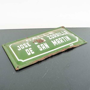 Lote anterior: Chapa Esmaltada Antigua "Calle Jose Zorrilla"